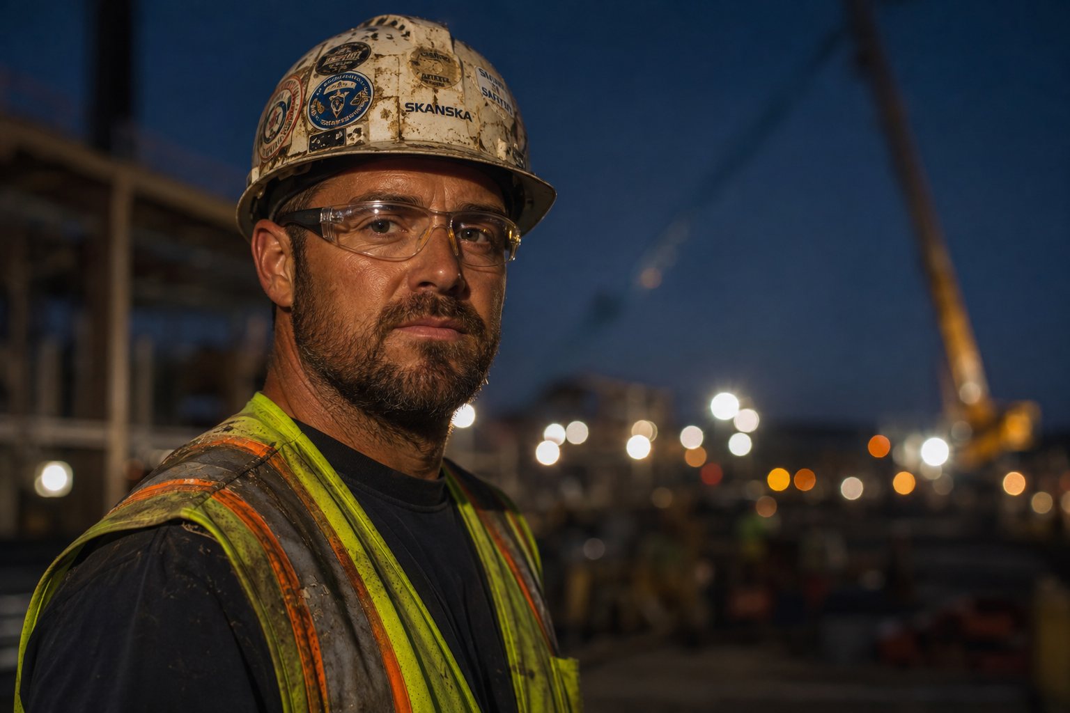 CHI ironworker on a night shift
